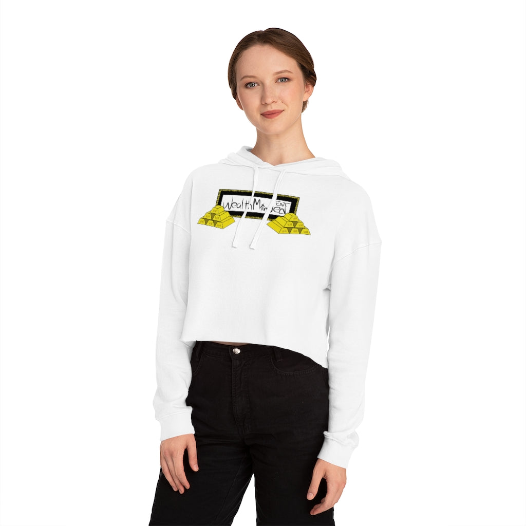 Women’s Cropped Hooded Sweatshirt.