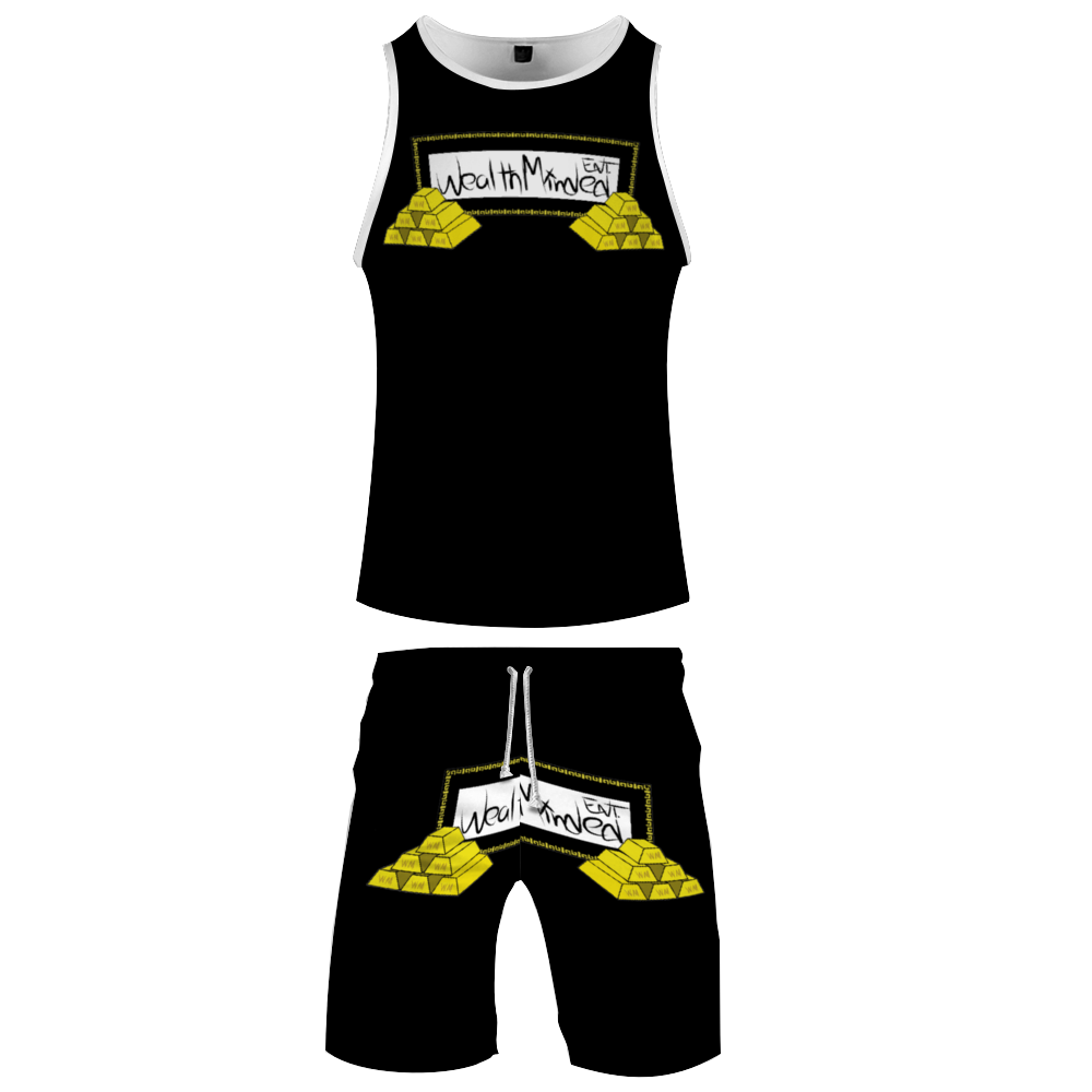 Wealth Minded Basketball Suit Jerseys & Shorts Set