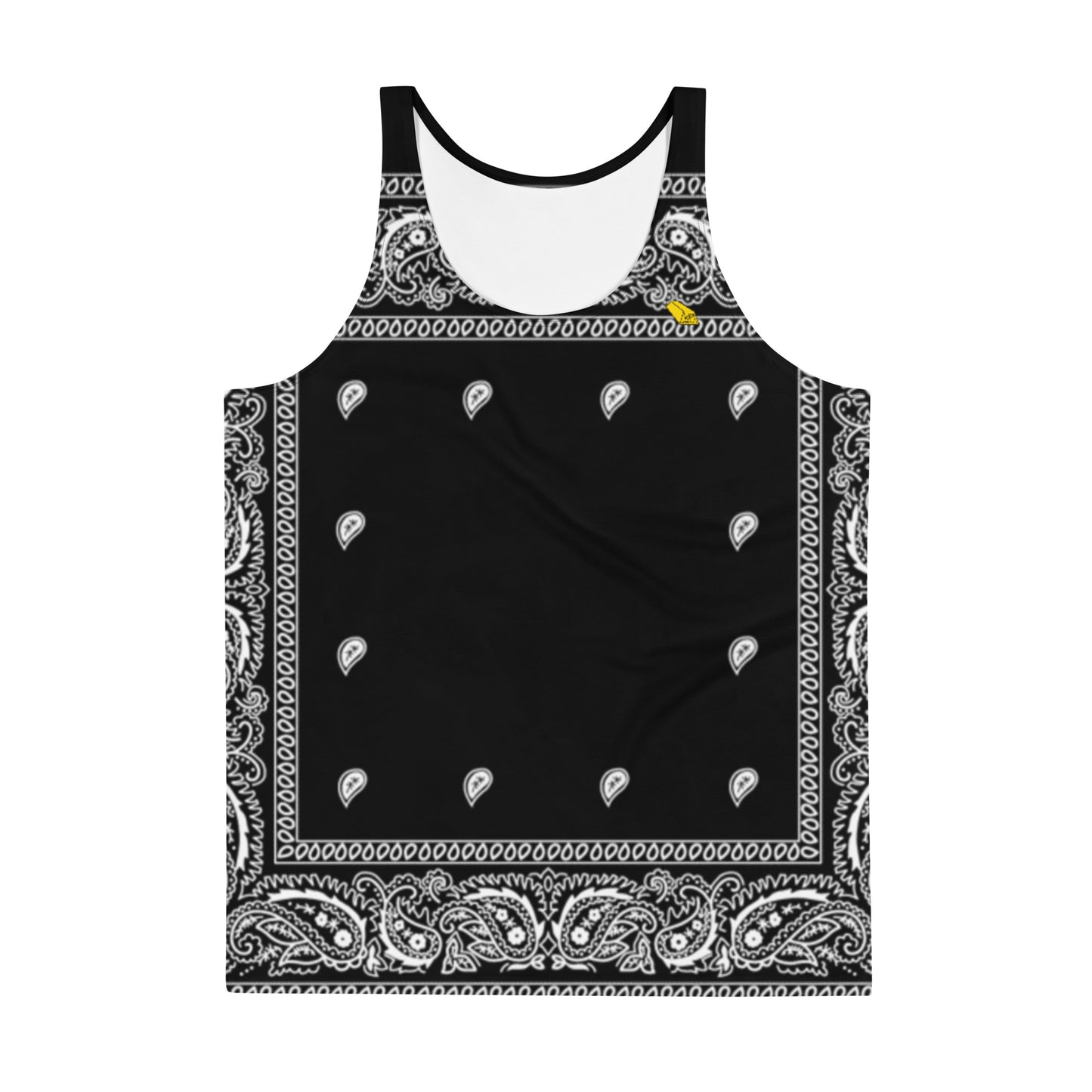 Wealth Minded Bandana (Paisley) Unisex Tank Top