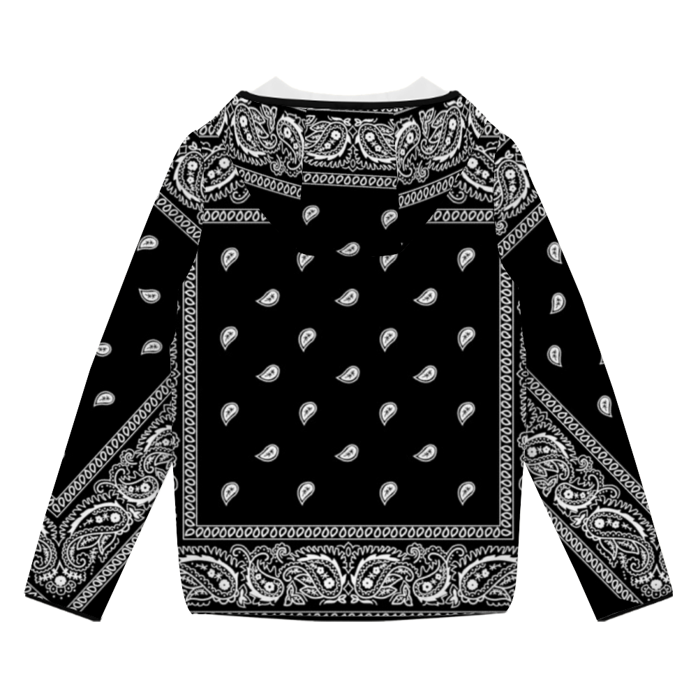 Wealth Minded Bandana /Paisley Windproof Jacket