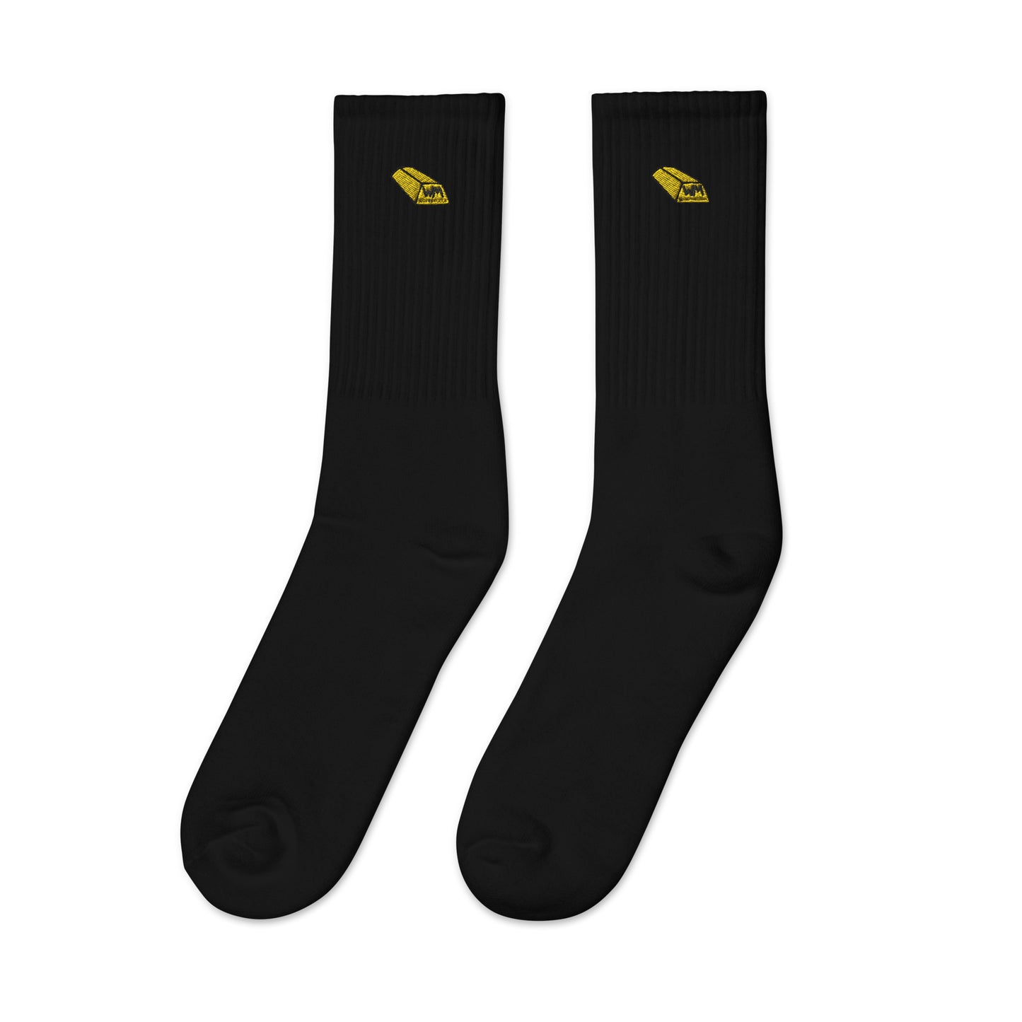 Wealth Minded Embroidered socks