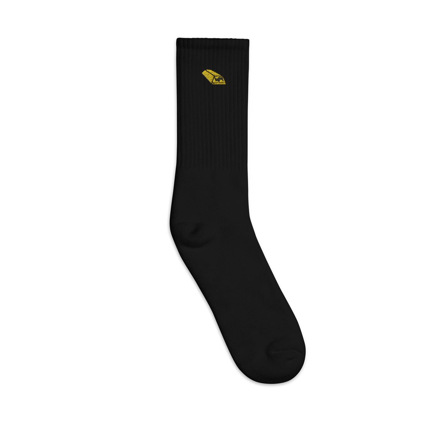 Wealth Minded Embroidered socks