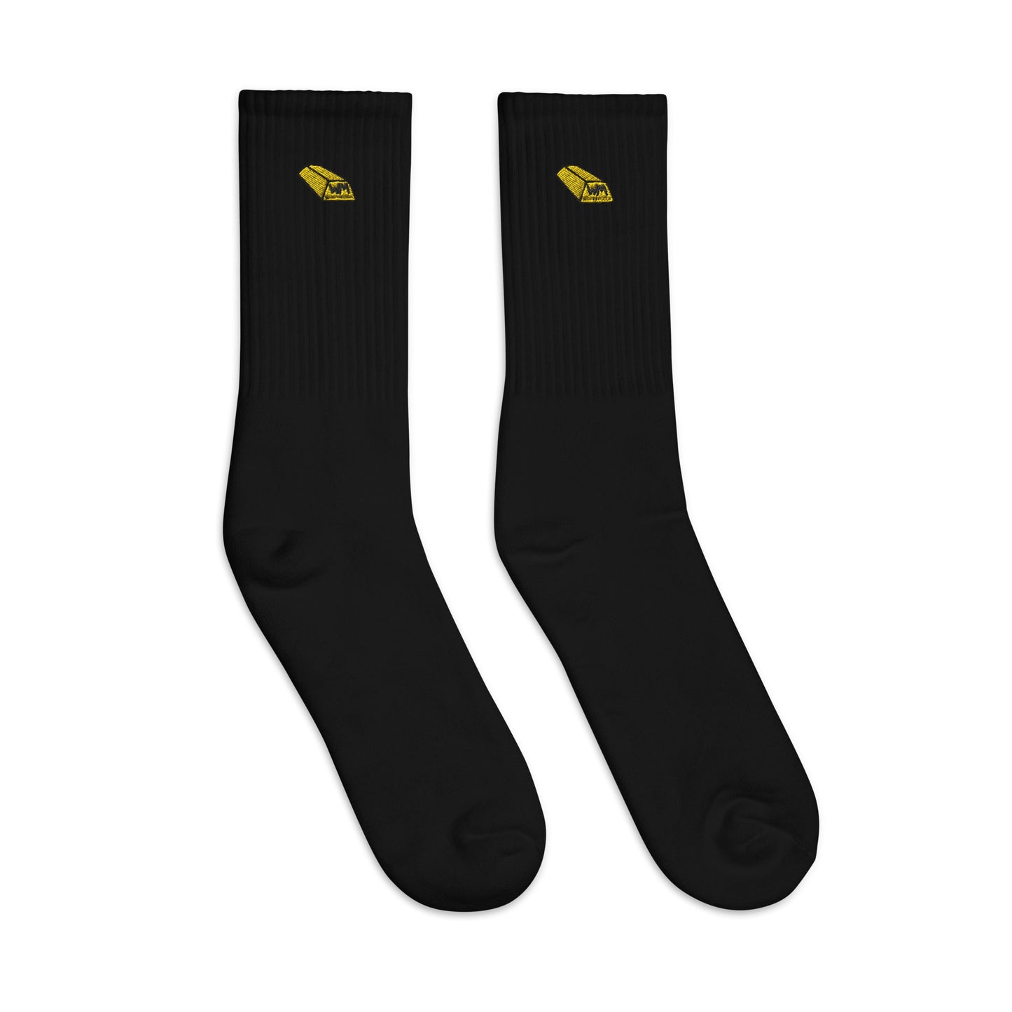 Wealth Minded Embroidered socks