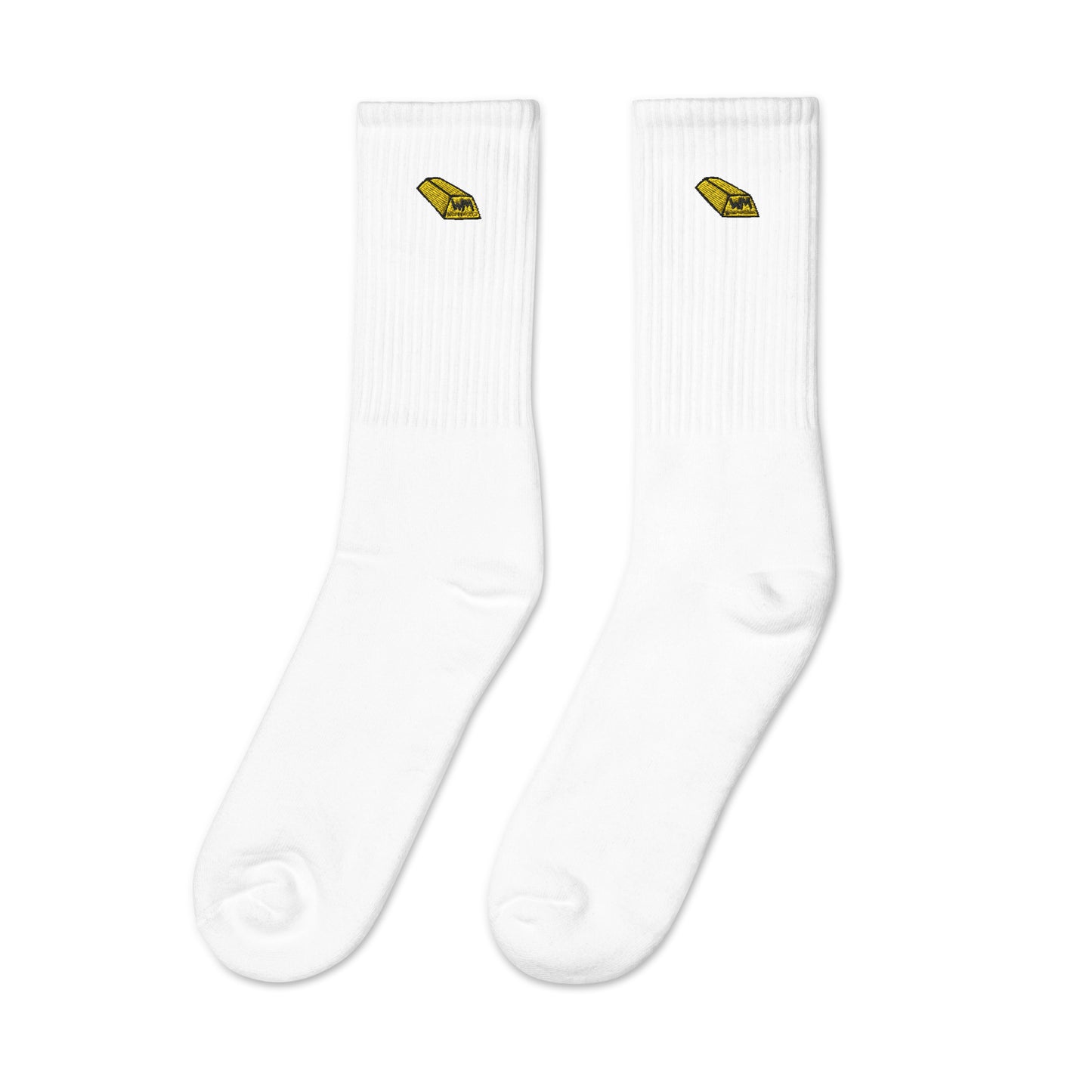 Wealth Minded Embroidered socks