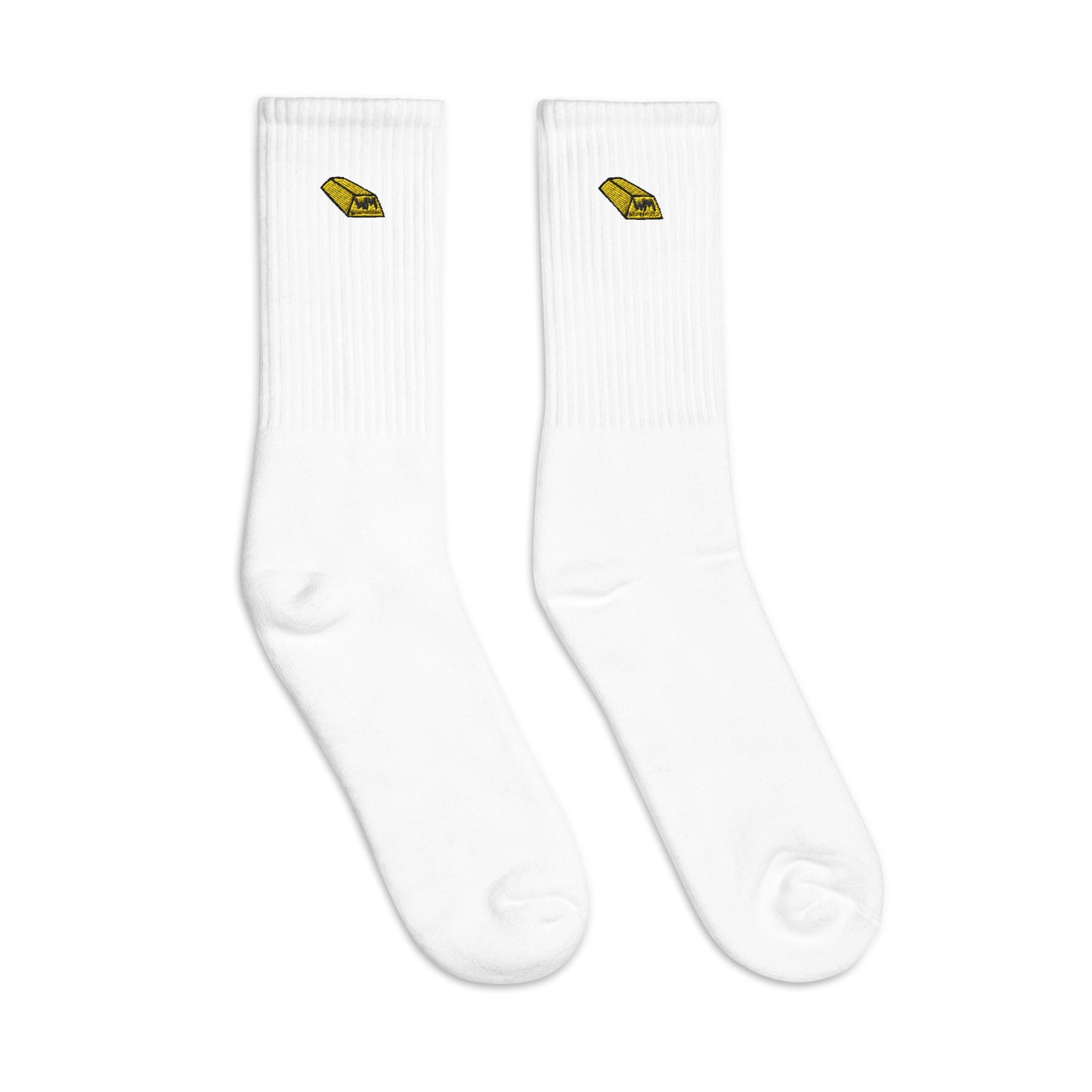 Wealth Minded Embroidered socks