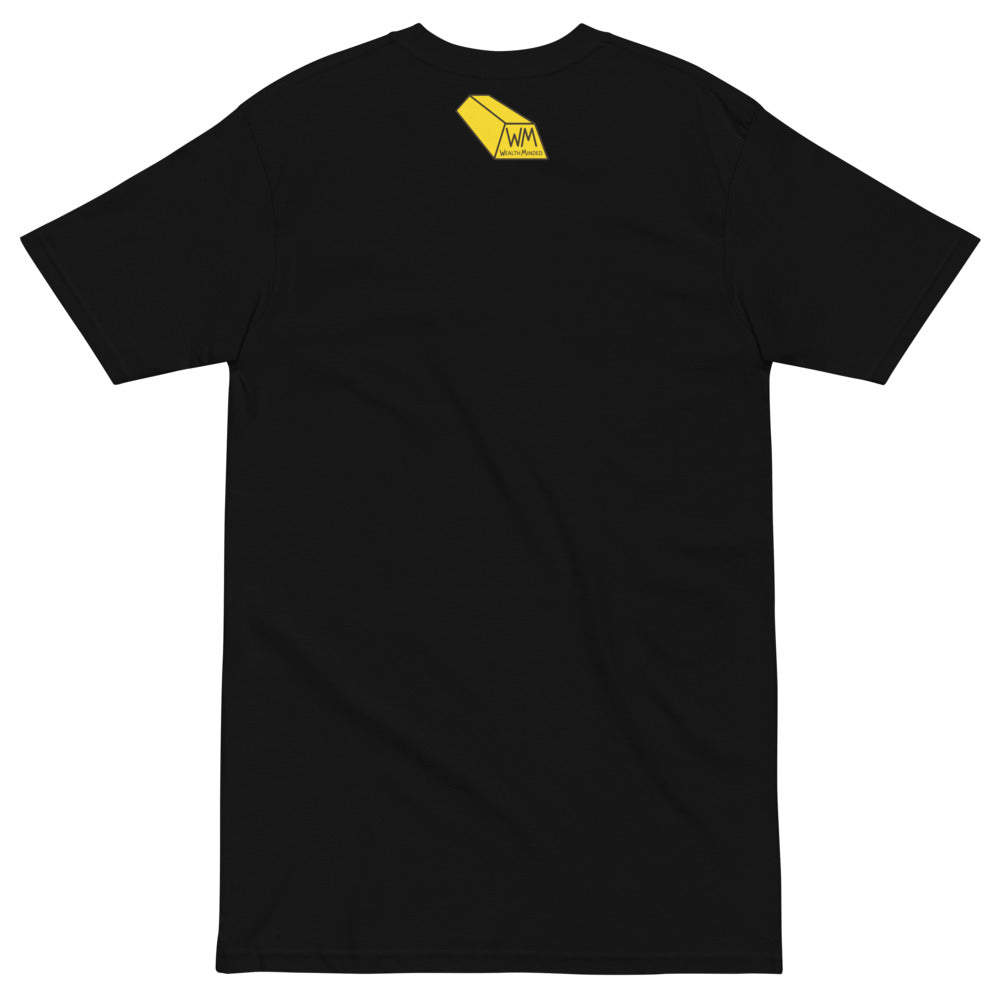 Men’s Wealth Minded premium heavyweight tee